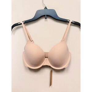 SKIMS FITS EVERYBODY T-Shirt Bra - Mica Size 32D NWT #1811